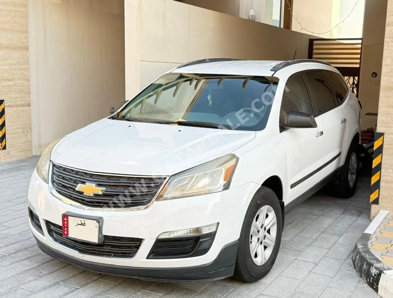 شفروليه ترافيرس 2017 اوتوماتيك 86,000 كم 6 سلندر سحب امامي اس يو في أبيض