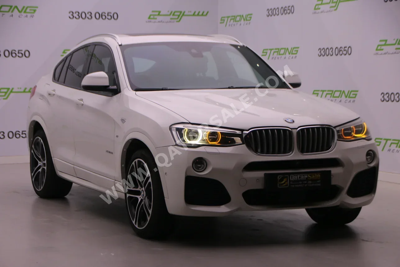 بي ام دبليو  الفئة - اكس  اكس 4  2017  اوتوماتيك  115,000 كم  4 سلندر  دفع رباعي  اس يو في  أبيض