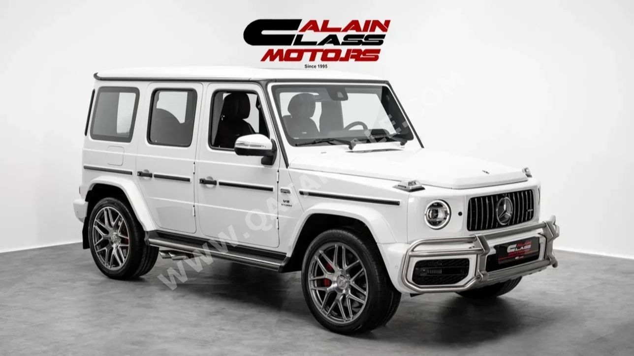 Mercedes-Benz G-Class 63 AMG 2024 Automatic 8,664 Km 8 Cylinder Four Wheel Drive (4WD) SUV White