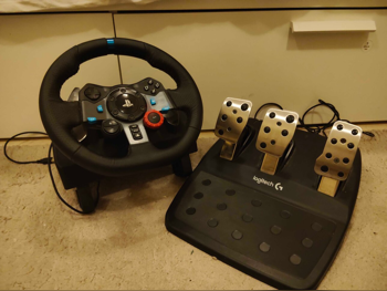 ملحقات اجهزة العاب الفيديو - لوجيتك  - جي 29  - أسود