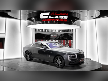 Rolls-Royce  Wraith  Ares Edition  2016  Automatic  25,640 Km  12 Cylinder  Rear Wheel Drive (RWD)  Coupe / Sport  Gray and Silver