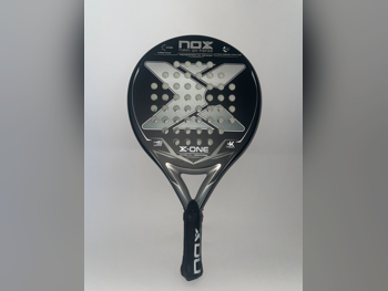 مضارب التنس / بادل أسود  للكبار  يشمل حقيبة المضرب  للمبتدئين