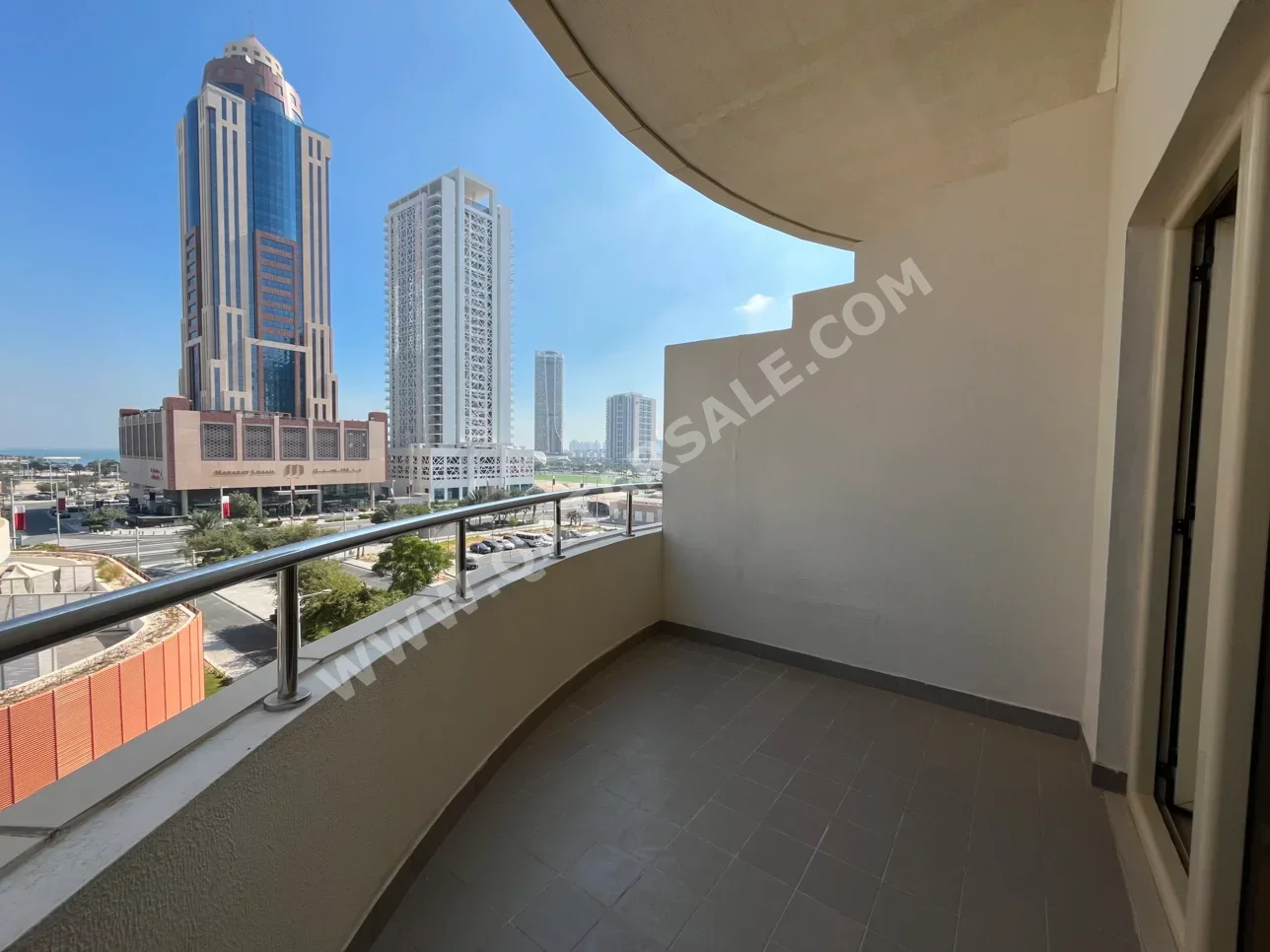 2 Bedrooms  Apartment  For Rent  in Lusail -  Marina District  Semi Furnished