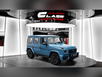 Mercedes-Benz  G-Class  63 AMG  2025  Automatic  24,245 Km  8 Cylinder  Four Wheel Drive (4WD)  SUV  Blue