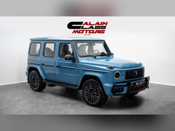 Mercedes-Benz  G-Class  63 AMG  2025  Automatic  18,221 Km  8 Cylinder  Four Wheel Drive (4WD)  SUV  Blue