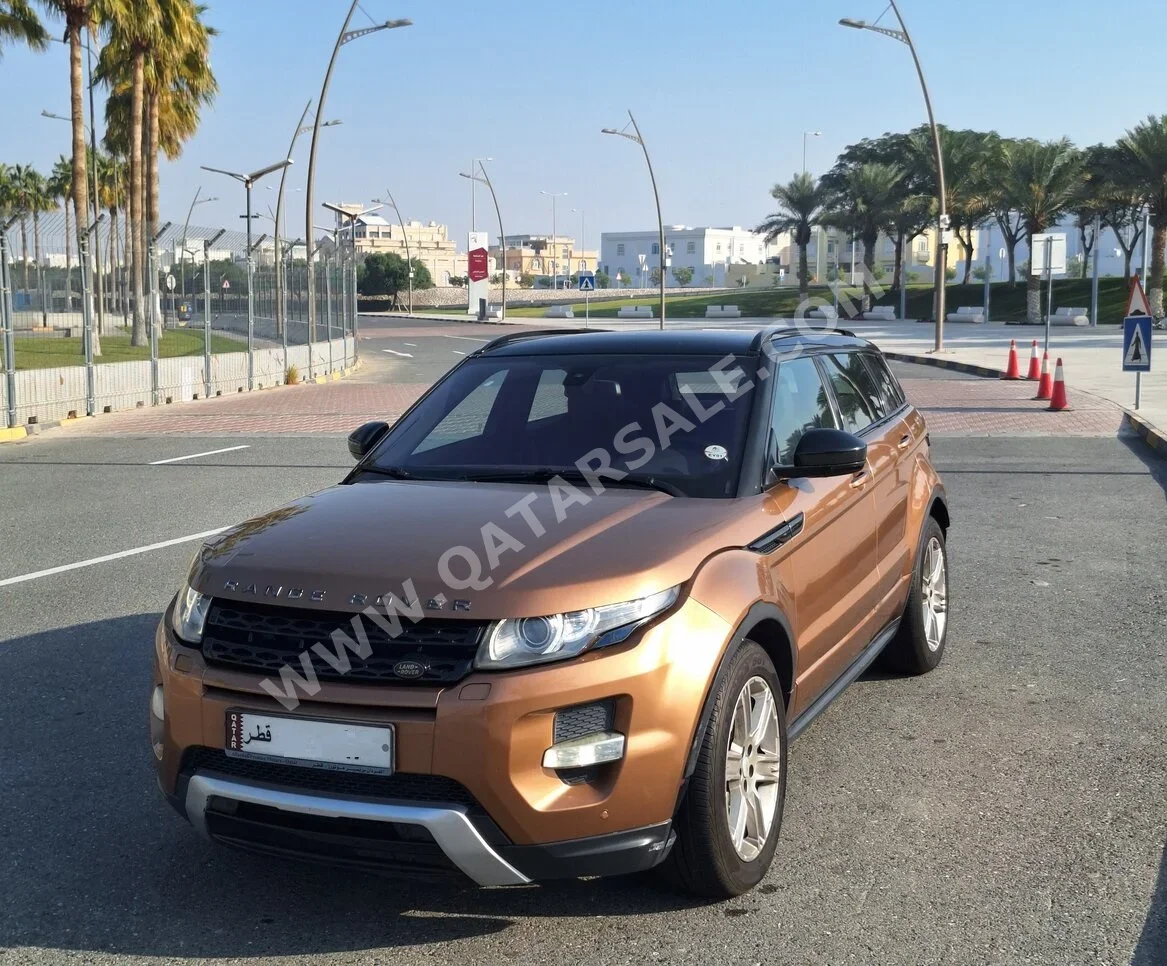 Land Rover Evoque First edition 2014 Automatic 198,000 Km 4 Cylinder Four Wheel Drive (4WD) SUV Brown