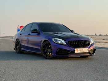 Mercedes-Benz  C-Class  200 AMG  2017  Automatic  116,000 Km  4 Cylinder  Rear Wheel Drive (RWD)  Sedan  Purple