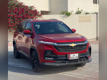 شفروليه  كابتيفا  2024  اوتوماتيك  45,000 كم  4 سلندر  سحب امامي  اس يو في  أحمر