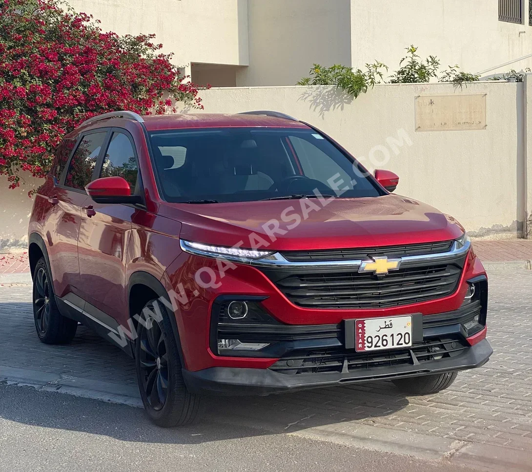 شفروليه  كابتيفا  2024  اوتوماتيك  45,000 كم  4 سلندر  سحب امامي  اس يو في  أحمر