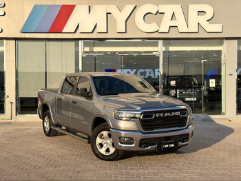 Dodge  Ram  Big Horn  2025  Automatic  500 Km  6 Cylinder  Four Wheel Drive (4WD)  Pick Up  Silver  With Warranty