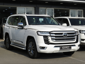 تويوتا  لاند كروزر  في اكس ار توين توربو  2024  اوتوماتيك  19,000 كم  6 سلندر  دفع رباعي  اس يو في  أبيض  تحت الضمان