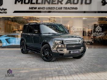 لاند روفر  ديفيندر  110 اتش اس اي  2025  اوتوماتيك  24,500 كم  6 سلندر  دفع رباعي  اس يو في  رمادي