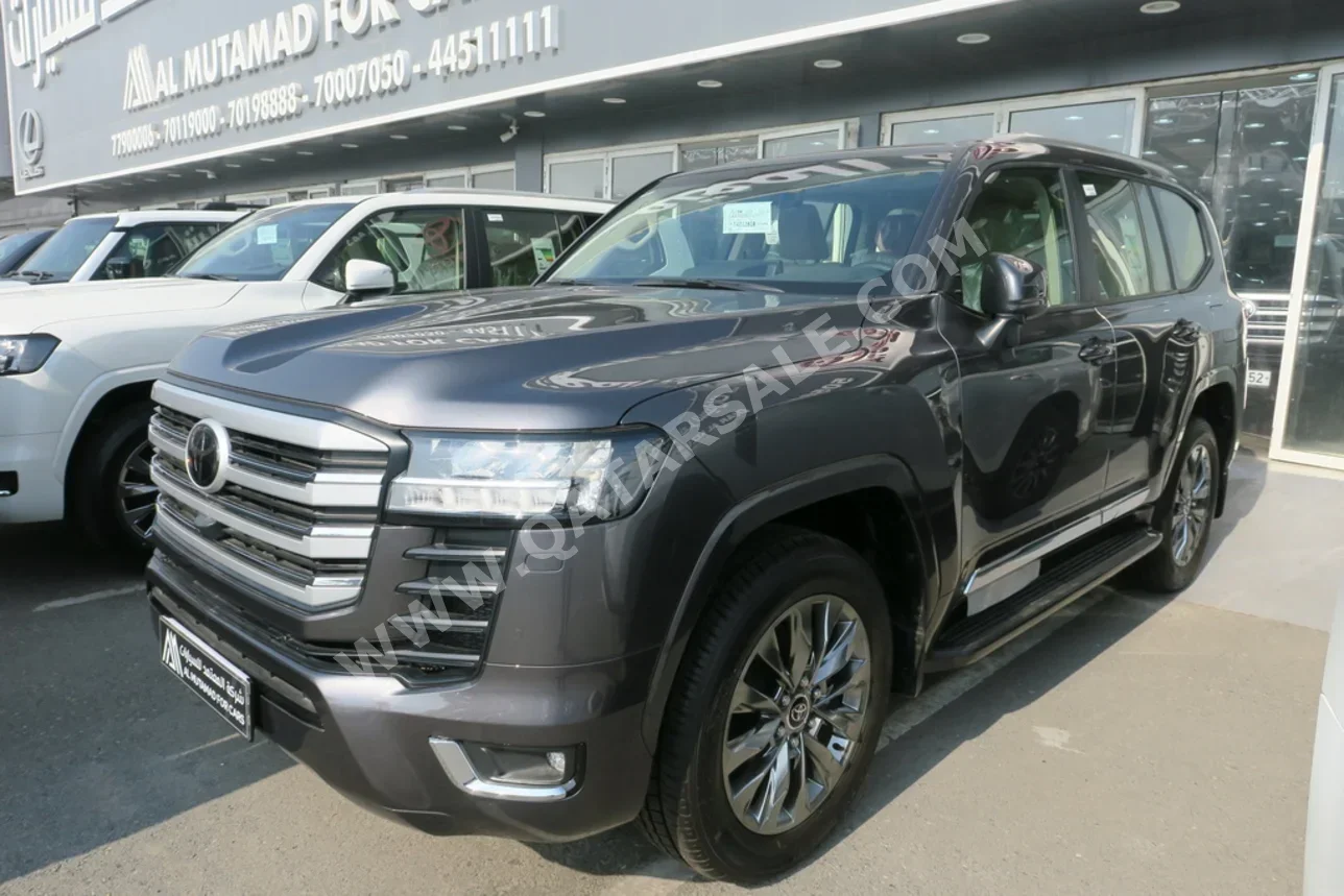 تويوتا لاند كروزر جي اكس ار توين توربو 2026 اوتوماتيك 0 كم 6 سلندر دفع رباعي اس يو في رمادي تحت الضمان