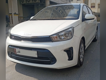 كيا  بيغاس  2023  اوتوماتيك  100 كم  4 سلندر  سحب امامي  سيدان  أبيض  تحت الضمان