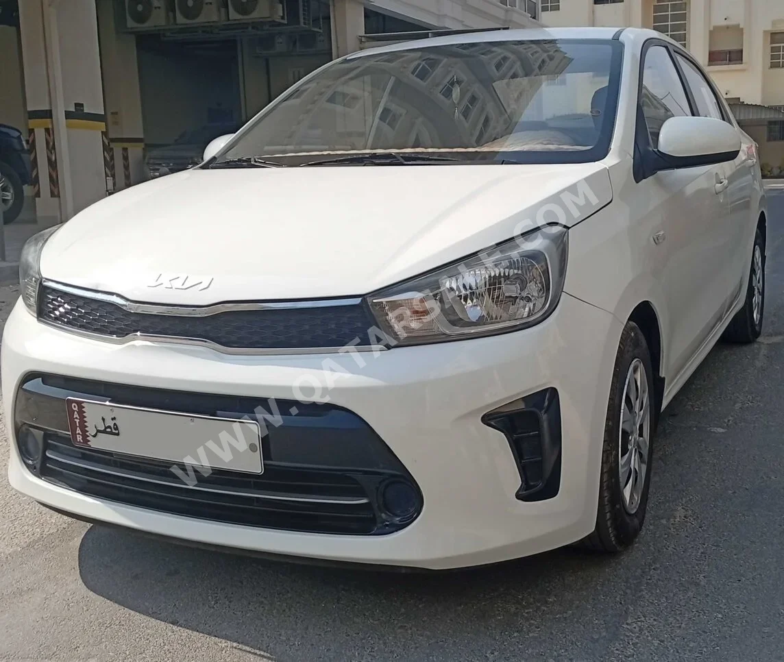 كيا  بيغاس  2023  اوتوماتيك  100 كم  4 سلندر  سحب امامي  سيدان  أبيض  تحت الضمان