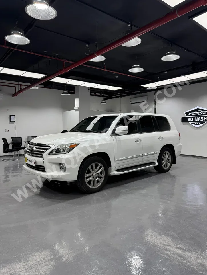 لكزس  ال اكس  570  2013  اوتوماتيك  181,000 كم  8 سلندر  دفع رباعي  اس يو في  أبيض