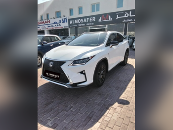 لكزس  ار اكس  350 اف سبورت  2017  اوتوماتيك  149,000 كم  6 سلندر  دفع رباعي  اس يو في  أبيض