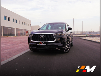 انفنيتي  كيو اكس  60  2025  اوتوماتيك  0 كم  6 سلندر  دفع كلي مستمر  اس يو في  أسود