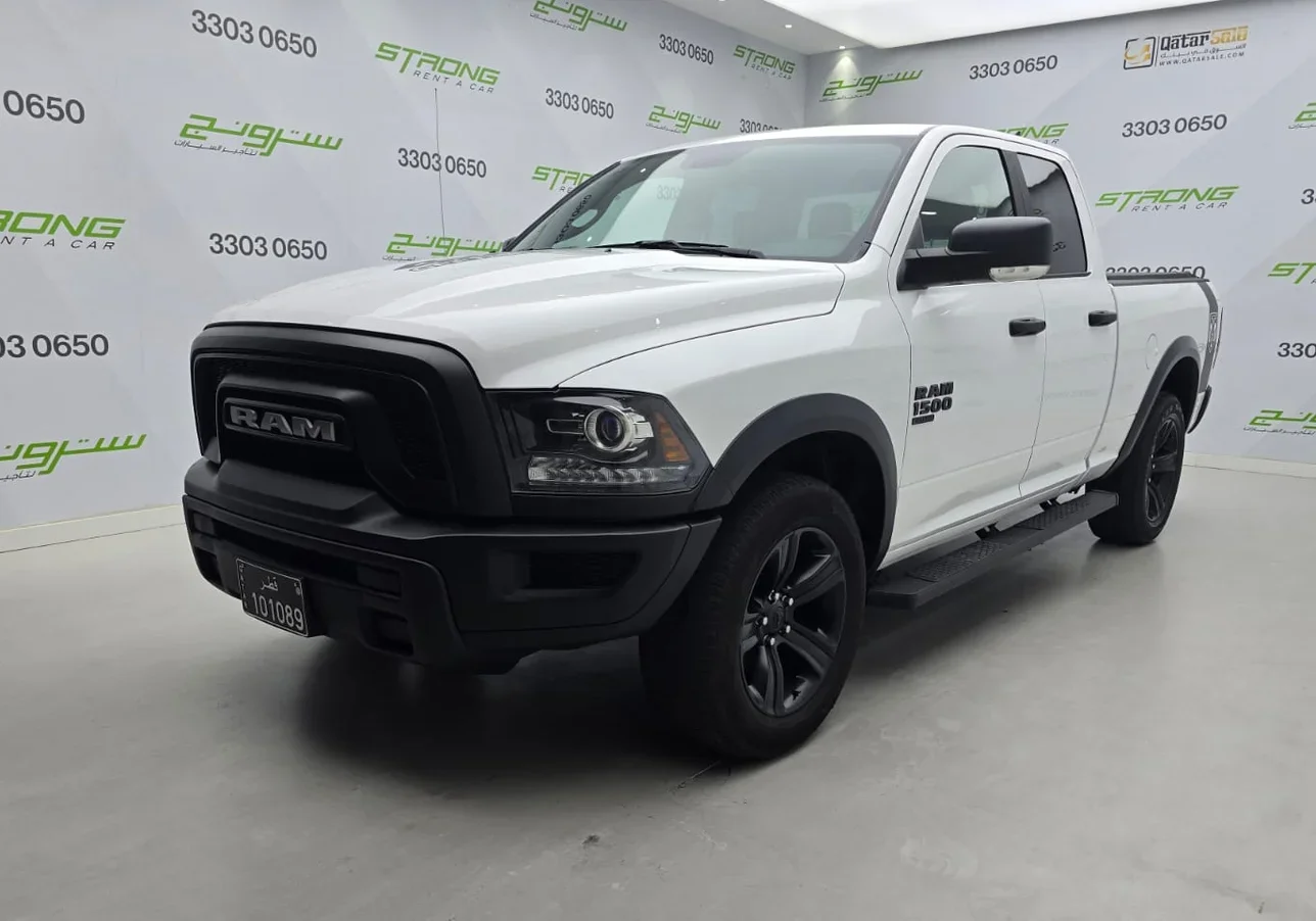 دودج  رام  1500 كلاسيك  2022  اوتوماتيك  58,000 كم  6 سلندر  دفع رباعي  بيكب  أبيض