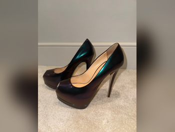 Shoes Giuseppe Zanotti  Genuine Leather  Multi-Colored Size 37  Women