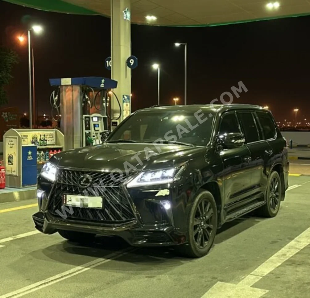 لكزس ال اكس 570 اس بلاك ايديشن 2019 اوتوماتيك 86,000 كم 8 سلندر دفع رباعي اس يو في أسود