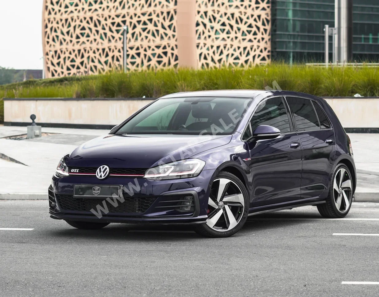 Volkswagen  Golf  GTI  2019  Automatic  77,000 Km  4 Cylinder  Front Wheel Drive (FWD)  Hatchback  Blue  With Warranty