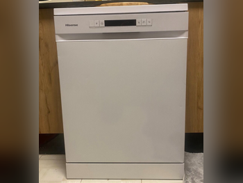 غسالات صحون - متنقلة  - هاي سينس  - أبيض