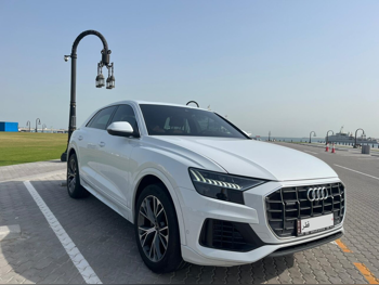 Audi  Q8  TFSI Quattro  2023  Automatic  24,000 Km  6 Cylinder  Four Wheel Drive (4WD)  SUV  White  With Warranty