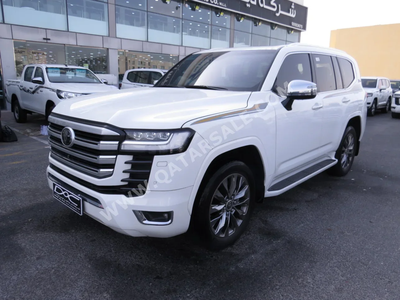 تويوتا لاند كروزر في اكس ار توين توربو 2022 اوتوماتيك 30,000 كم 6 سلندر دفع رباعي اس يو في أبيض