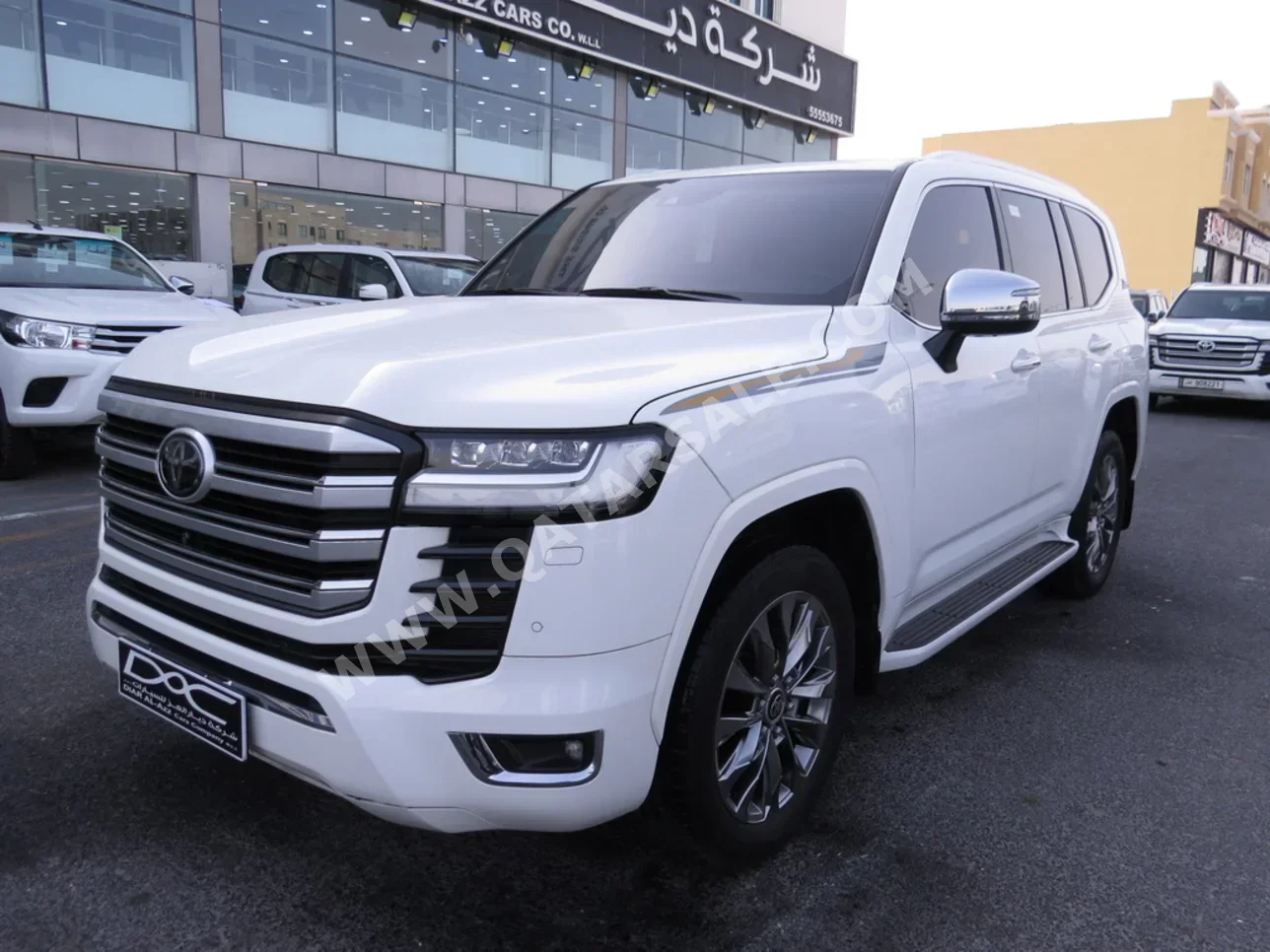 تويوتا لاند كروزر في اكس ار توين توربو 2022 اوتوماتيك 77,000 كم 6 سلندر دفع رباعي اس يو في أبيض