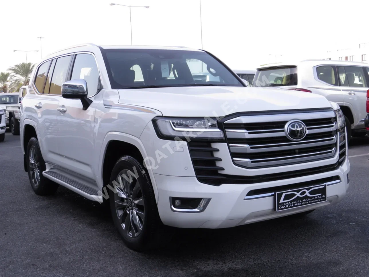 تويوتا لاند كروزر في اكس ار توين توربو 2022 اوتوماتيك 40,000 كم 6 سلندر دفع رباعي اس يو في أبيض
