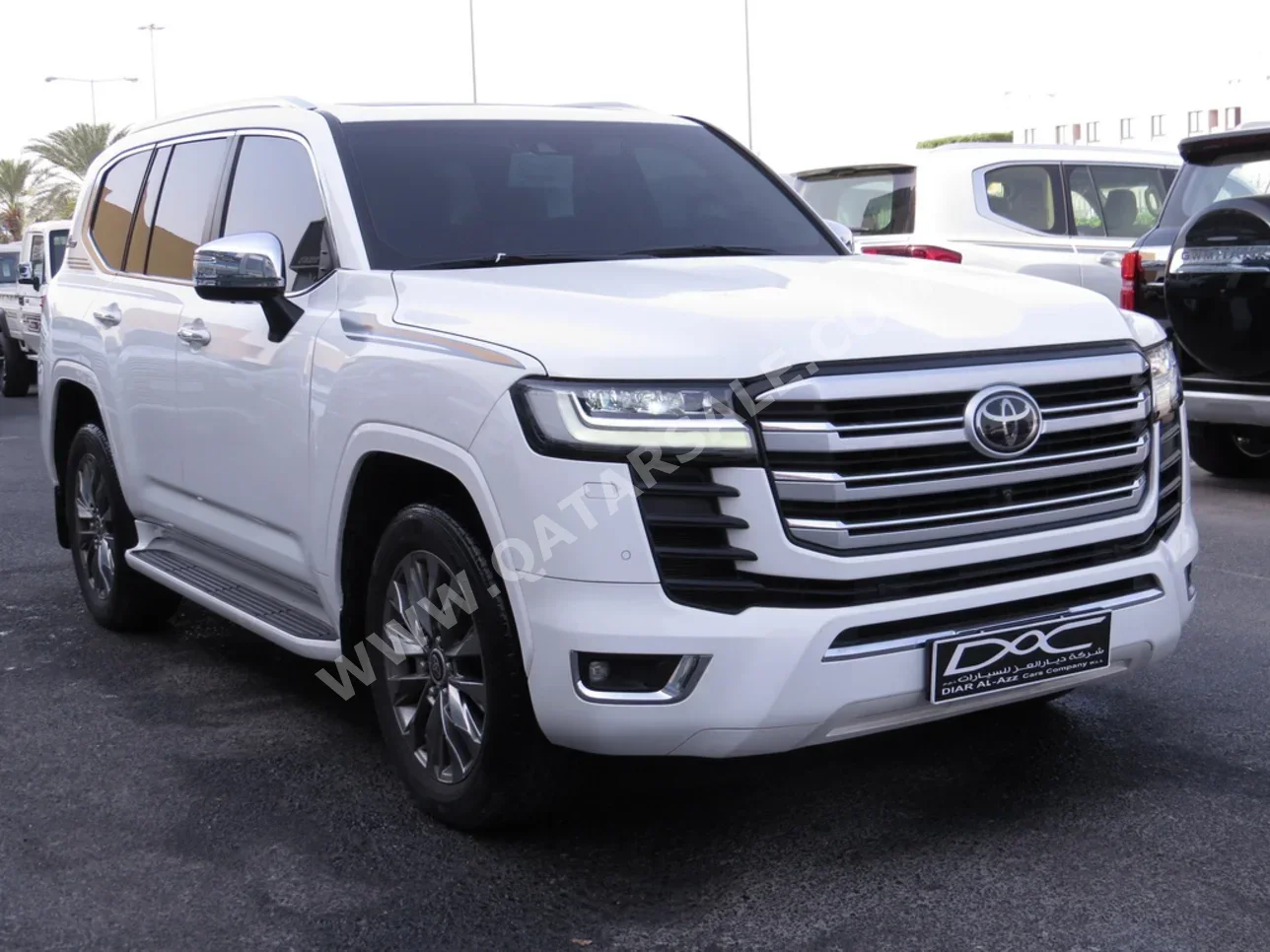 تويوتا لاند كروزر في اكس ار توين توربو 2022 اوتوماتيك 75,000 كم 6 سلندر دفع رباعي اس يو في أبيض