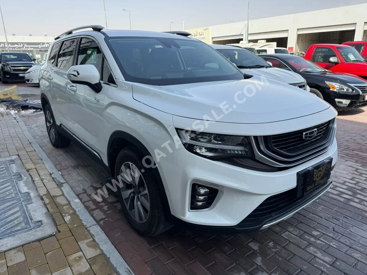 Geely  Okavango  2023  Automatic  82,000 Km  4 Cylinder  Rear Wheel Drive (RWD)  SUV  White