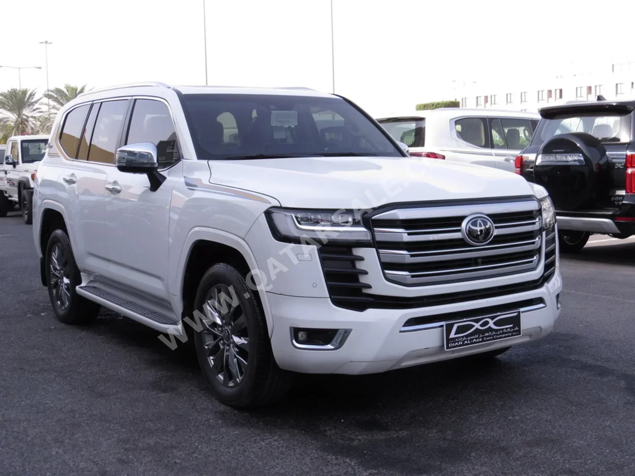 تويوتا لاند كروزر في اكس ار توين توربو 2022 اوتوماتيك 58,000 كم 6 سلندر دفع رباعي اس يو في أبيض