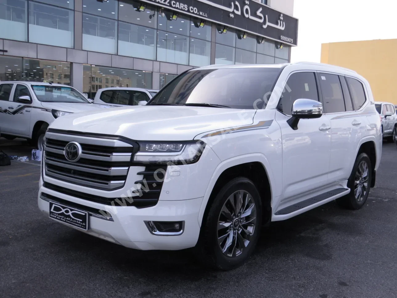 تويوتا لاند كروزر في اكس ار توين توربو 2022 اوتوماتيك 88,000 كم 6 سلندر دفع رباعي اس يو في أبيض