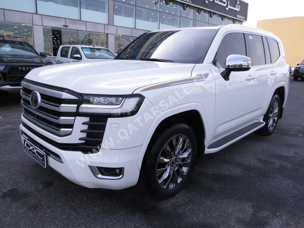 تويوتا لاند كروزر في اكس ار توين توربو 2022 اوتوماتيك 25,000 كم 6 سلندر دفع رباعي اس يو في أبيض