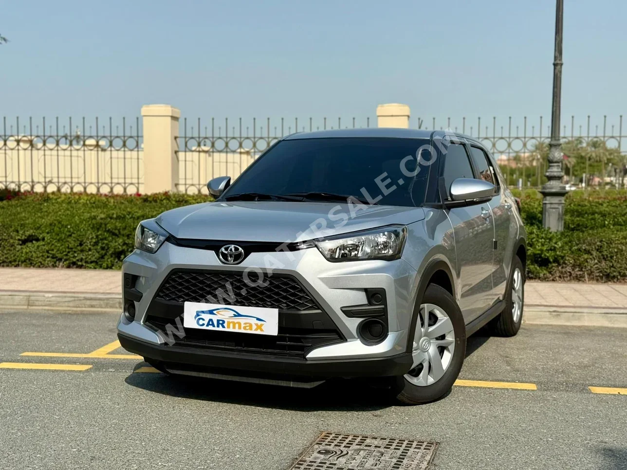 تويوتا رايز 2026 اوتوماتيك 2,000 كم 3 سلندر سحب امامي اس يو في فضي تحت الضمان