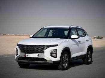 Hyundai  Creta  Deluxe  2025  Automatic  0 Km  4 Cylinder  All Wheel Drive (AWD)  SUV  White  With Warranty