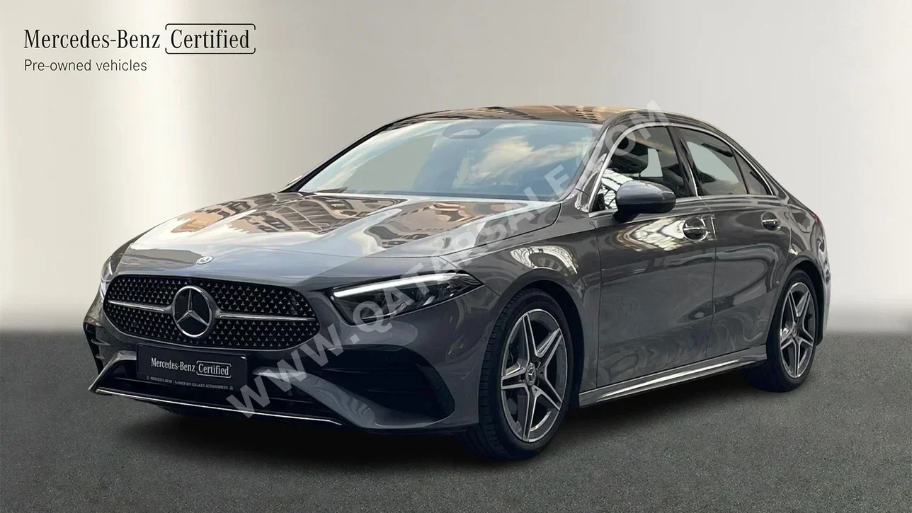 Mercedes-Benz  A-Class  200  2025  Automatic  16,200 Km  4 Cylinder  Front Wheel Drive (FWD)  Sedan  Gray  With Warranty