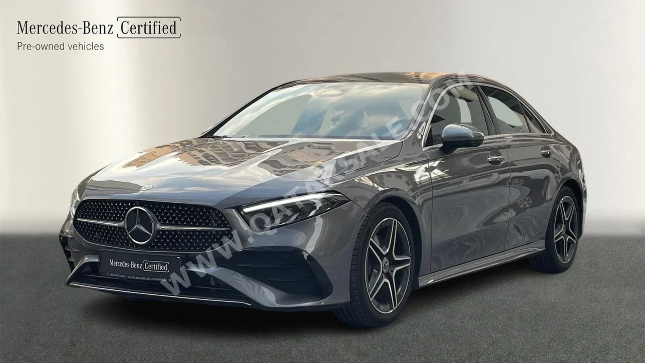 Mercedes-Benz  A-Class  200  2025  Automatic  14,000 Km  4 Cylinder  Front Wheel Drive (FWD)  Sedan  Gray  With Warranty