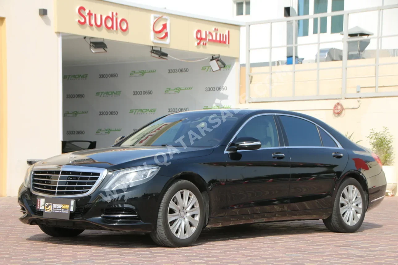 مرسيدس - بنز اس - كلاس 500 2014 اوتوماتيك 101,000 كم 8 سلندر دفع خلفي سيدان أسود