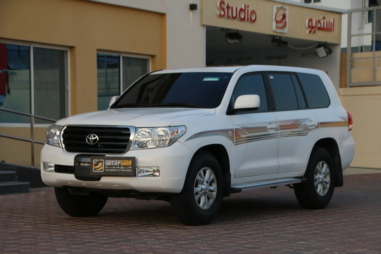 تويوتا لاند كروزر جي اكس 2008 اوتوماتيك 461,000 كم 6 سلندر دفع رباعي اس يو في أبيض