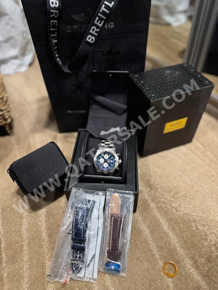 Watches - Breitling - Analogue Watches - Silver - Men Watches