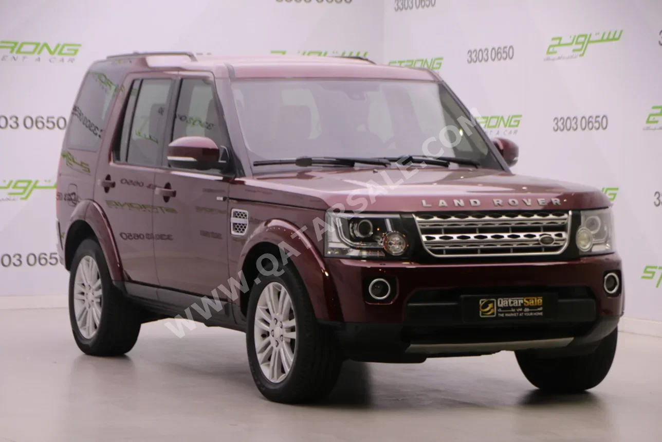 Land Rover LR4 HSE 2015 Automatic 106,000 Km 6 Cylinder Four Wheel Drive (4WD) SUV Maroon