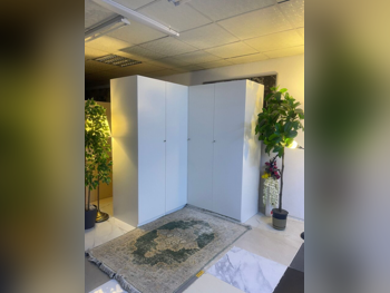 خزائن ودواليب الملابس والزينة - ايكيا - خزائن - أبيض