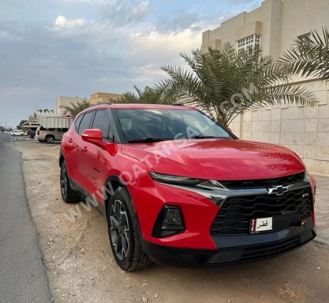 Chevrolet  Blazer  RS  2020  Automatic  103,000 Km  6 Cylinder  Four Wheel Drive (4WD)  SUV  Red