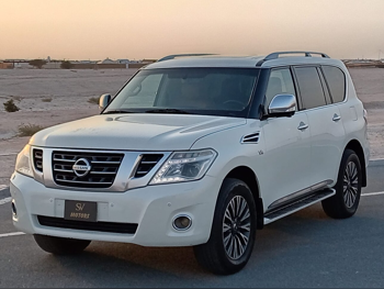 Nissan  Patrol  Platinum  2015  Automatic  150,000 Km  8 Cylinder  Four Wheel Drive (4WD)  SUV  White