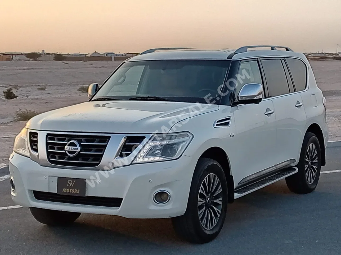 Nissan  Patrol  Platinum  2015  Automatic  150,000 Km  8 Cylinder  Four Wheel Drive (4WD)  SUV  White