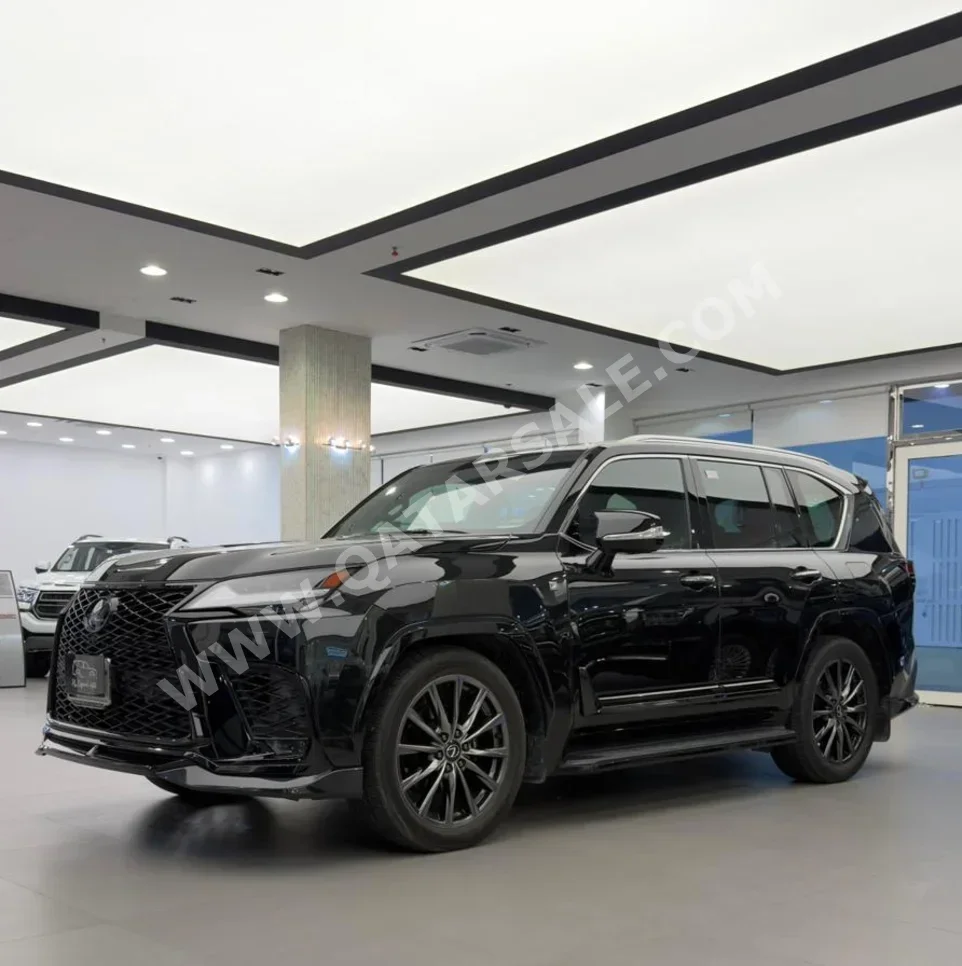Lexus  LX  600 F Sport  2024  Automatic  22,000 Km  6 Cylinder  Four Wheel Drive (4WD)  SUV  Black  With Warranty