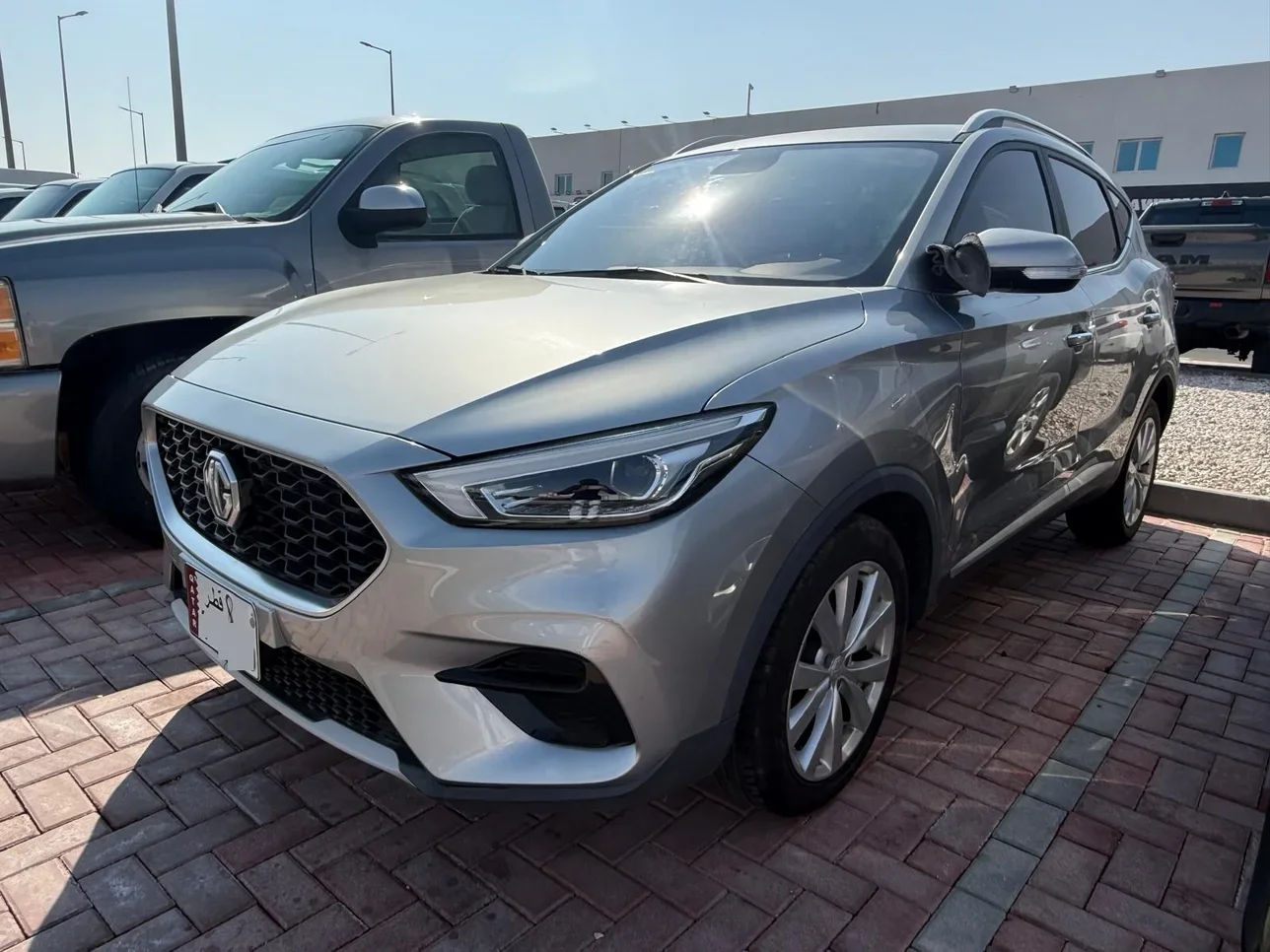 MG  Zs  2022  Automatic  78,000 Km  4 Cylinder  Front Wheel Drive (FWD)  SUV  Silver  With Warranty